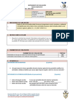 Actividades Metacognitivas Examen