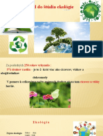 PP - Ekológia - Úvod, Pojmy, Abiot., Bio.