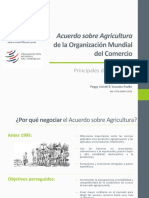 Acuerdo Sobre Agricultura OMC