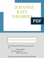 Chapter 8 Exchange Rate Theories