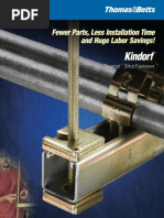 Fewer Parts, Less Installation Time and Huge Labor Savings!: Trapnut Strut Fastener