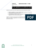 Práctica - Cuestiones de Seguridad en El Servicio de Correo Electrónico - SMR - Enero 2022