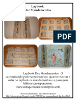 Lap Book Dez Manda Mentos