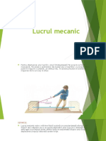 Lucrul mecanic