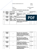 Planificare Cardiologie