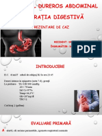 SDR Dureros Abdominal-Perforatia Digestiva