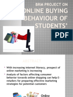 Student Online Buying Behaviour Analysis