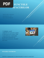 Functiile afacerilor
