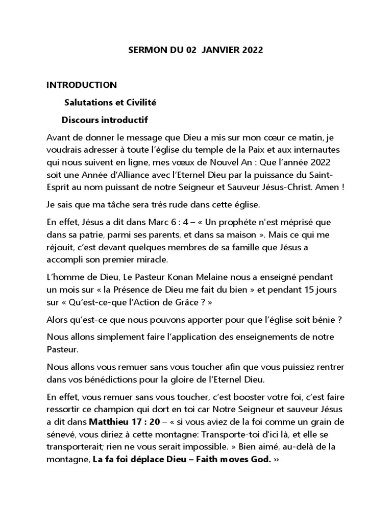 Foi et Alliance : Clés de Bénédiction | PDF | Alliance (Bible) | Abraham
