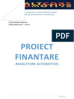 Proiect Finantare