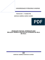 Relação Teoria e Pratica No Cotidiano Da Sala de Aula - Portifolio Mariana