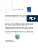 Carta de Invitación