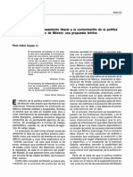 Los Aportes Del. Pensamiento Liberal A La Conformación de La Política