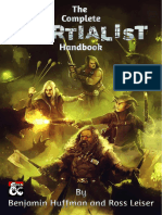 The Complete Martialist Handbook 0.2