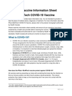 COVID-19 INFO 2. Vaccine Information Pfizer-BioNTech en