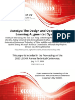 Autosys: The Design and Operation of Learning-Augmented Systems