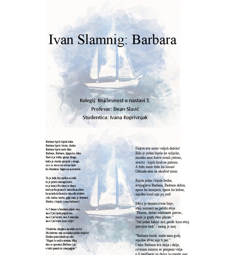 Barbara | PDF