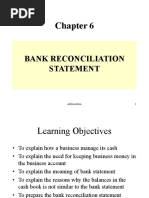 Chapter 6 - Bank Reconciliation Statement