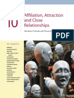 Affiliation, Attraction and Close Relationships: Abraham P. Buunk and Pieternel Dijkstra