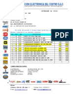 Cotizacion CELECTRÓNICOS