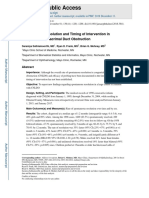 HHS Public Access: Spontaneous Resolution and Timing of Intervention in Congenital Nasolacrimal Duct Obstruction