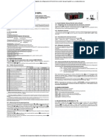 Controles de Temperatura Digitales de Refrigeracion MT 512ri Full Gauge Manual Espanol