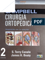 Campbell Cirurgia Ortopédica, 12 Ed - Vol 2