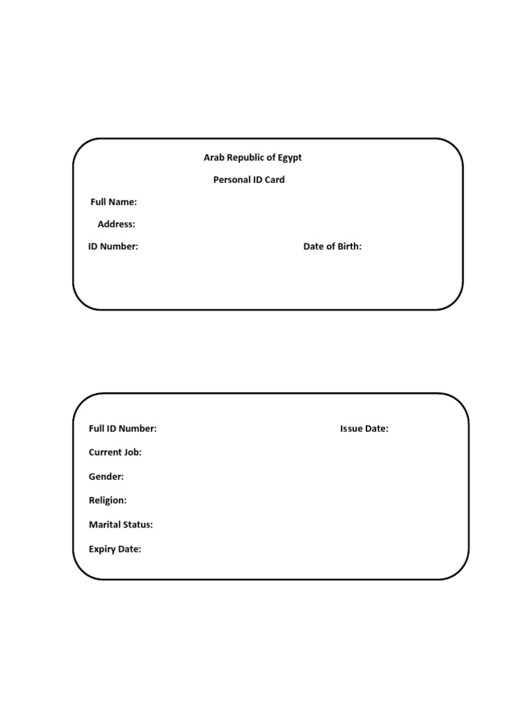 National ID Translation | PDF | Politics | Social Science