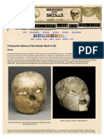 Tracing The History of The Human Skull I