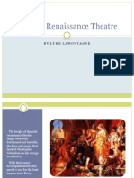 Spanish Renaissance Theatre: by Luke Lamontagne