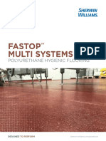 Fastop Multi Systems: Polyurethane Hygienic Flooring