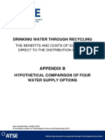 Drinking Water Through Recycling - Appendix B