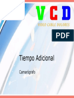 Credencial Tiempo Adicional Camara