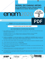 Ensino Médio Exame Nacional Ciências da Natureza e Matemática