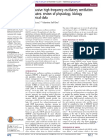 Non-Invasive High-Frequency Oscillatory Ventilation in Neonates: Review of Physiology, Biology and Clinical Data