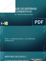 Historia y servicios de los sistemas operativos