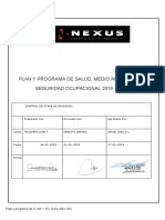 Plan y Programa de S, MA Y SO SGI-PL-SSO-rev 0