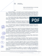 Resolución Ministerial No. 0071-2022 - Reglamento de Selección y Designación - Coompleto