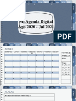 Agenda Digital Azul