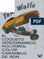 Tom Wolfe El Coqueto Aerodinamico Rocanr