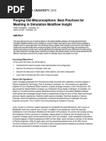 Handout 5706 SM5706 PPurging Old Misconceptions Best Practicesfor Meshingin Simulation Moldflow Insight