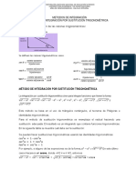 Guia IntegraciÓn Por SustituciÓn TrigonomÉtrica