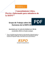 Free, Prior and Informed Consent (FPIC) Guide For RSPO Members-Spanish