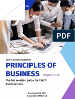 Principles of Business CSEC Revision Guide Done by Massiah Constantine