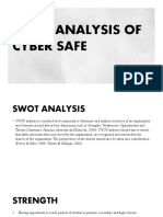 SWOT Analysis - Strenth and Weakness