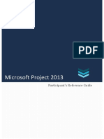 MS Project 2013 Candidate Reference Material