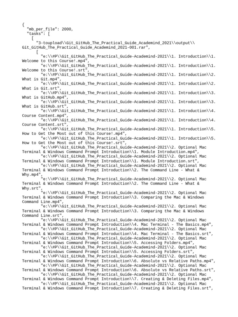 Git & GitHub Practical Guide 2021 | PDF | Command Line Interface ...