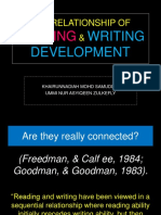 The Relationship of &: Writing Development