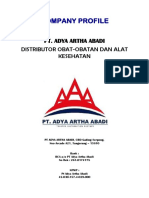 Company Profile PT Adya Artha Abadi