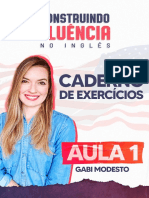 Aula 1 - Construindo Fluência - Gabi Modesto